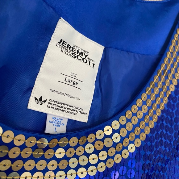 Jeremy Scott x Adidas sequins top - Picture 5 of 5